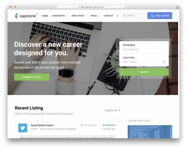 CareerBuilder Clone - PHP Job Portal php script